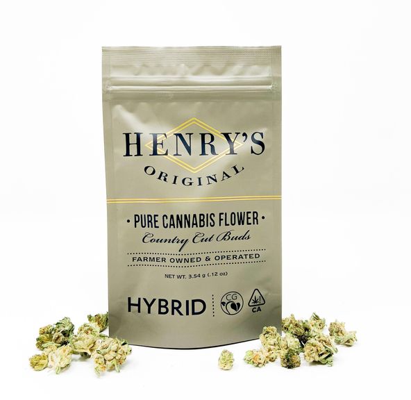 HENRY'S ORIGINAL Flower 3.5g Pouch Hybrid Peanut Butter Breath