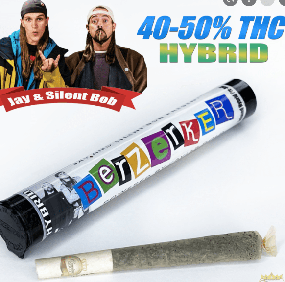 CAVIAR GOLD JAY & SILENT BOB Berzerker Pre-Roll1.5G