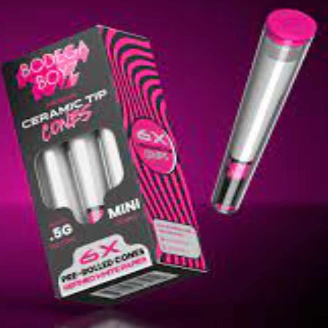 BODEGA BOYZ- CERAMIC TIP CONE .5G 6PK