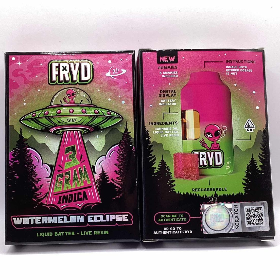 Fryd - Disposable - Watermelon Eclipse - 3g