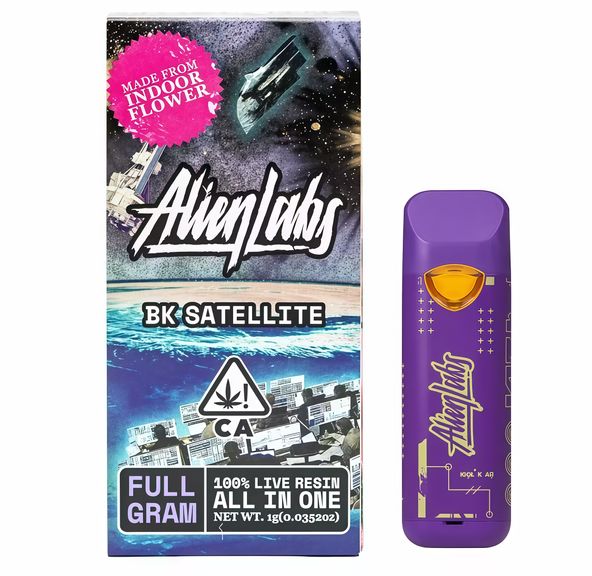 Alien Labs | AIO Vape | 1g | Live Resin | BK Satellite