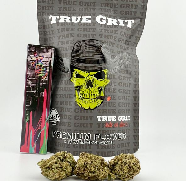 *Deal! $89 1 oz. 9# Hammer (27.41%/Indica) - True Grit + Rolling Papers