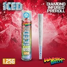 Iced - 1.25g Infused Pre-Roll (Rainbow Beltz)