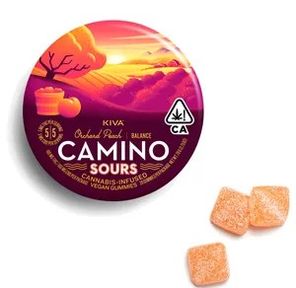 Camino Orchard Peach 1:1 Sour Gummies