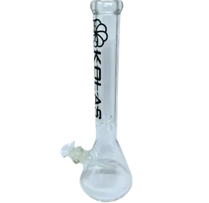 12" Kolas Bong - Branded Clear