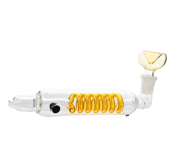 OGP Original Amber Spiral Handpipe