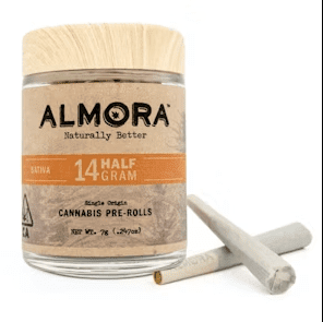 Almora Farm Pre-roll 14pk Sour Tangie 7g