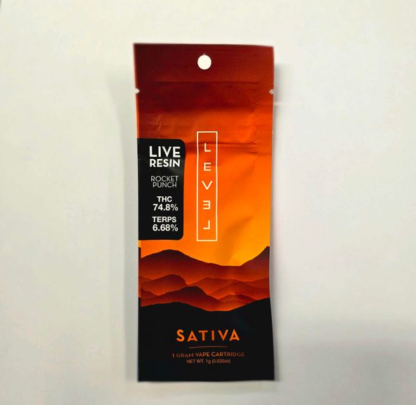 Level - 1g 510 Live Resin - Rocket Punch