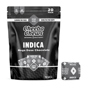 CHEEBA CHEWS MEGA DOSE CHOCOLATE 1000MG
