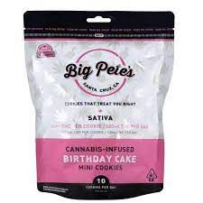 [Big Petes Treats] THC Cookies - 100mg - Birthday Cake (S)