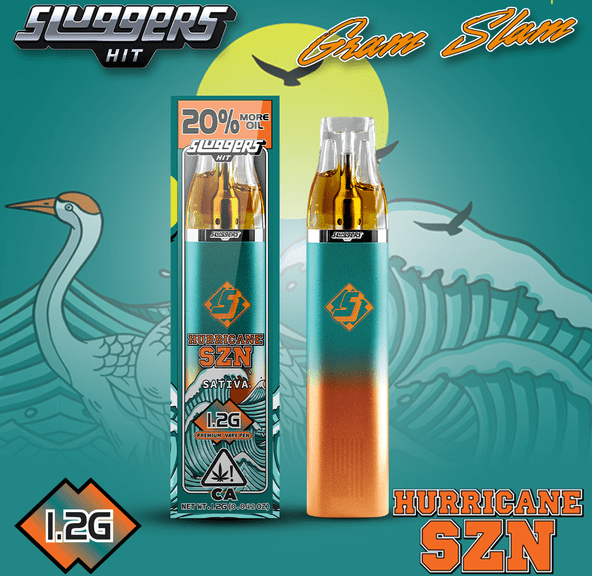 Sluggers Hit- Hurricane SZN Disposable 1.2g (S)