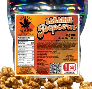 COUNTRY CANNABIS CARAMEL POPCORN 450MG