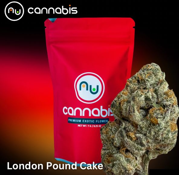 NuCannabis - London Pound Cake 14g - PREMIUM INDOOR FLOWERS