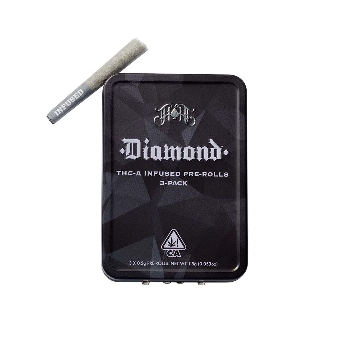 Heavy Hitters - Apples & Bananas | Hybrid - Diamond THCA-Infused Pre-Rolls - Three-Pack 1.5g