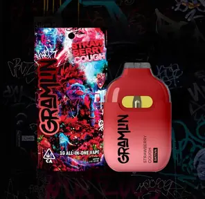 Gramlin - Strawberry Cough All-In-One Vape - 1 g
