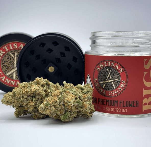 B. Artisan Canna Cigars 3.5g Flower - Quality 8.5/10 - Cosmic Gem