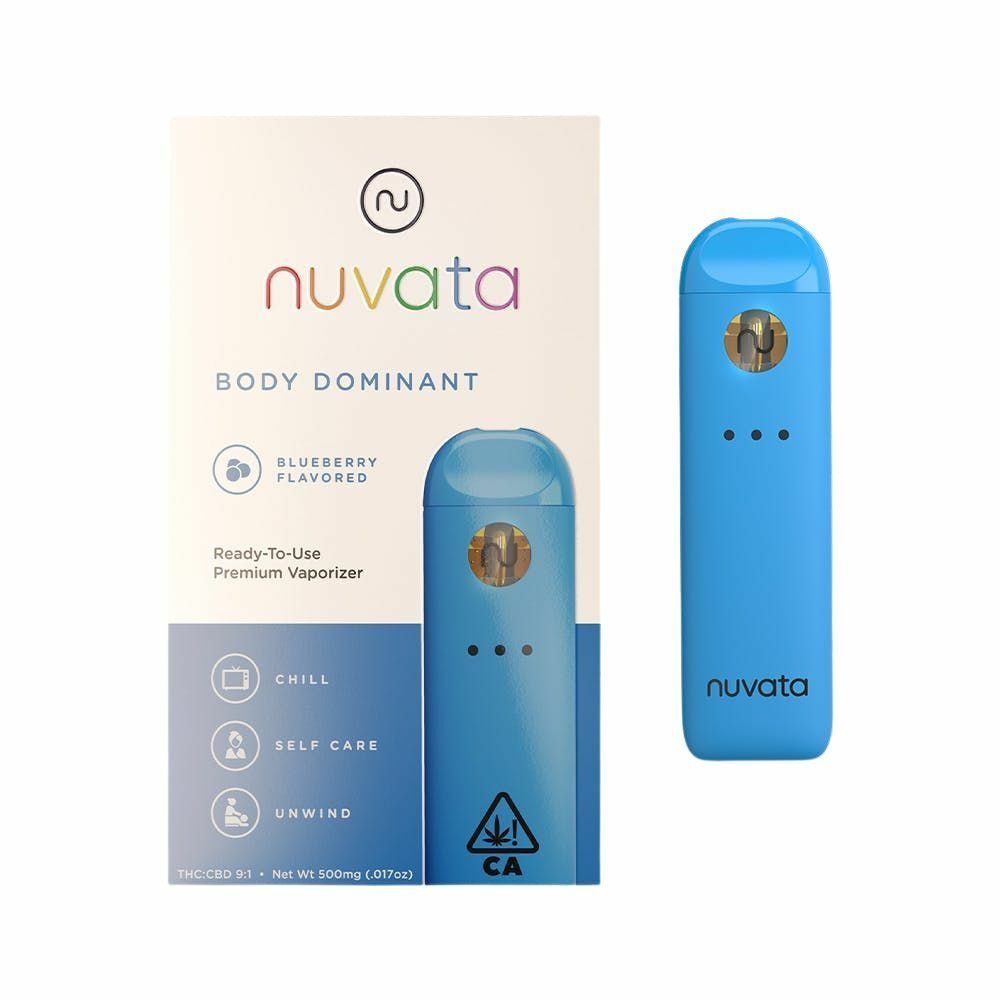 Nuvata- Blueberry Body Dominant Disposable 1g (I)