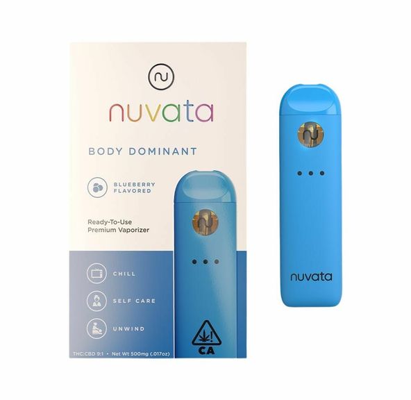 Nuvata- Blueberry Body Dominant Disposable 1g (I)