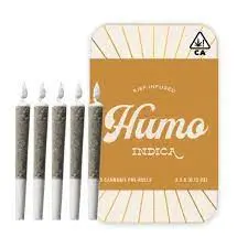 Humo - Bombon 5pk Kief Infused Prerolls - Indica