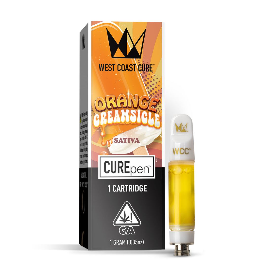 West Coast Cure - Orange Creamsicle CUREpen Cartridge (1g)