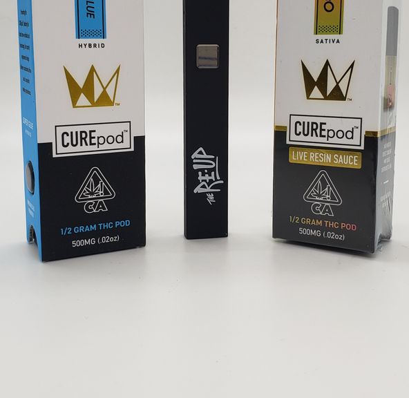 *Deal! $59 Mix n' Match (2) 0.5g CUREpods - West Coast Cure + Re-Up Pod Battery