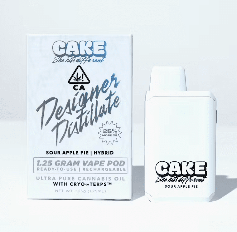 Cake - Sour Apple Pie Hybrid Designer Distillate 1.25g