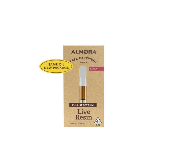 Almora - Live Resin Moonshine Haze Cartridge 1g