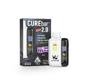 Granddaddy Purple - 1G AIO CUREbar 2.0 1.00 g